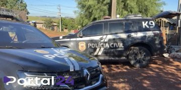 Polícia Civil deflagra operação contra núcleo familiar investigado por tráfico em Santa Tereza do Oeste