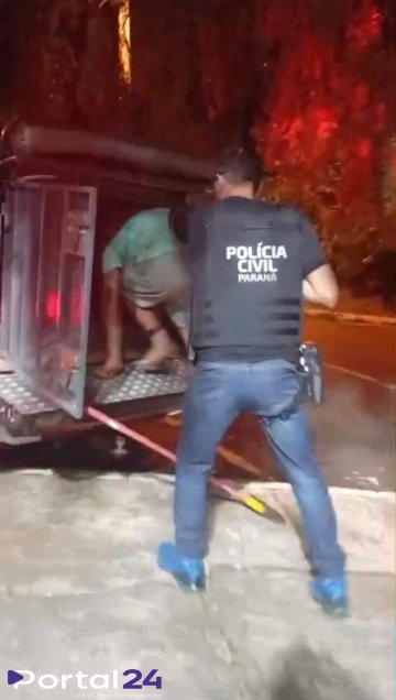 Polícia Civil prende suspeito e recupera parte dos objetos furtados em CMEI de Castro