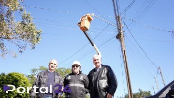 Prefeitura intensifica mutirão para garantir iluminação 100% em LED em Cascavel
