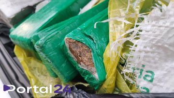 PRF apreende maconha em veículo abordado em Céu Azul