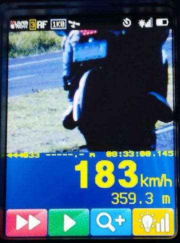 PRF flagra motoristas a mais de 180 km/h durante o feriado de Corpus Christi nas rodovias do Oeste