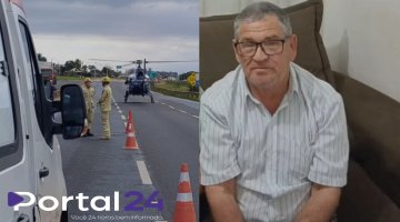 Repórter descobre durante cobertura que vítima de atropelamento era o próprio tio na BR-376, no Paraná
