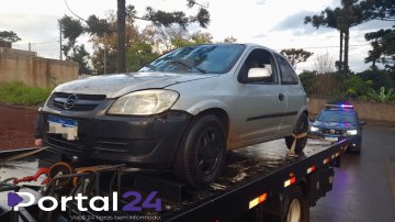 Veículo furtado é recuperado pela Guarda Municipal em Cascavel