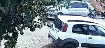 Vídeo mostra acidente em Santa Tereza do Oeste