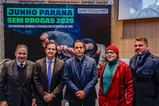 Sesp abre Junho Paraná Sem Drogas com foco em ações integradas e apoio a vulneráveis