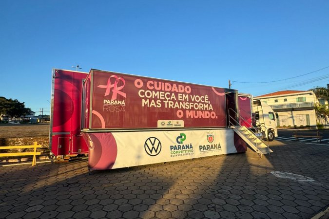 Carreta Saúde da Mulher chega a Congonhinhas para atender cinco cidades da região