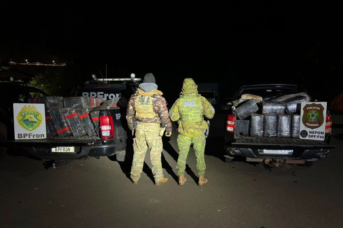 PMPR apreende 1,6 tonelada de maconha; prejuízo ao crime passa de R$ 3,3 milhões