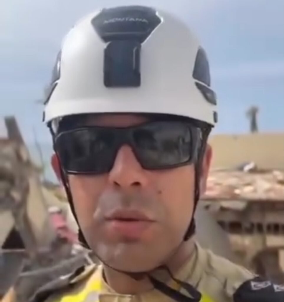 Bombeiro de Pato Branco descreve cenário devastador em missão na Venezuela