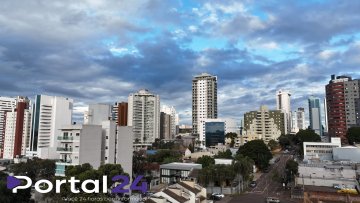 Cascavel terá terça-feira de tempo firme, sol entre nuvens e manhã de frio intenso