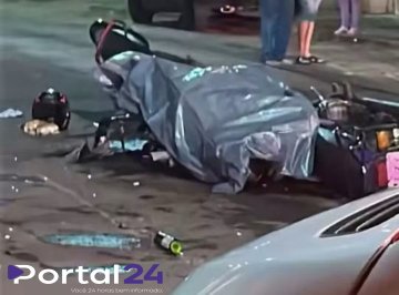 Colisão entre motocicletas deixa um morto e dois feridos em Guarapuava