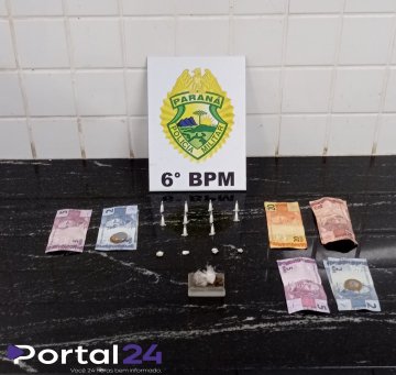 Duas pessoas são presas por tráfico de drogas durante ação do CHOQUE em Cascavel