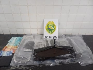 Jovem é presa com mais de 7 quilos de haxixe na Rodoviária de Cascavel