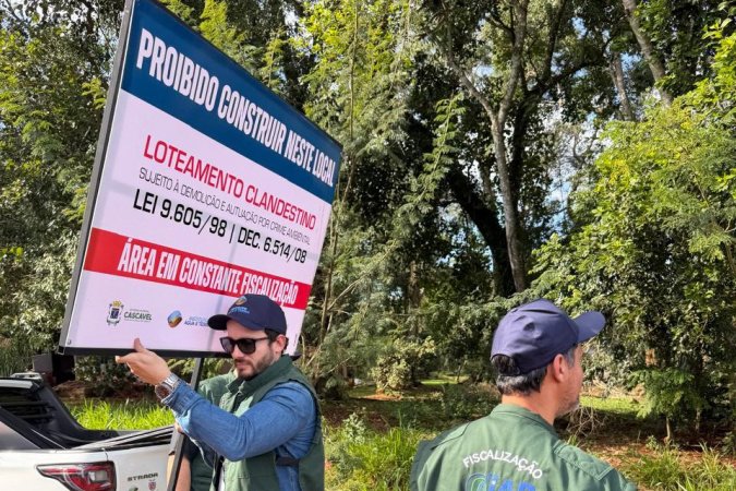 IAT começa a instalar placas informativas em loteamentos clandestinos de Cascavel