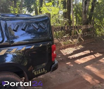 Polícia federal atua após tensão entre grupos indígenas em guaíra