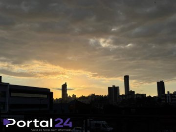 Quinta-feira terá tempo estável e temperaturas amenas em Cascavel