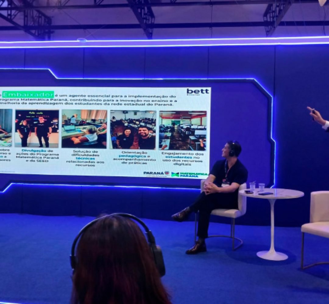 Paraná apresenta inovações no ensino da Matemática em evento de tecnologia para a educação