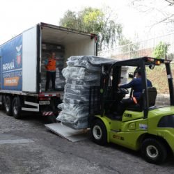Defesa Civil Estadual envia ajuda humanitária para vítimas da chuva de granizo em Turvo