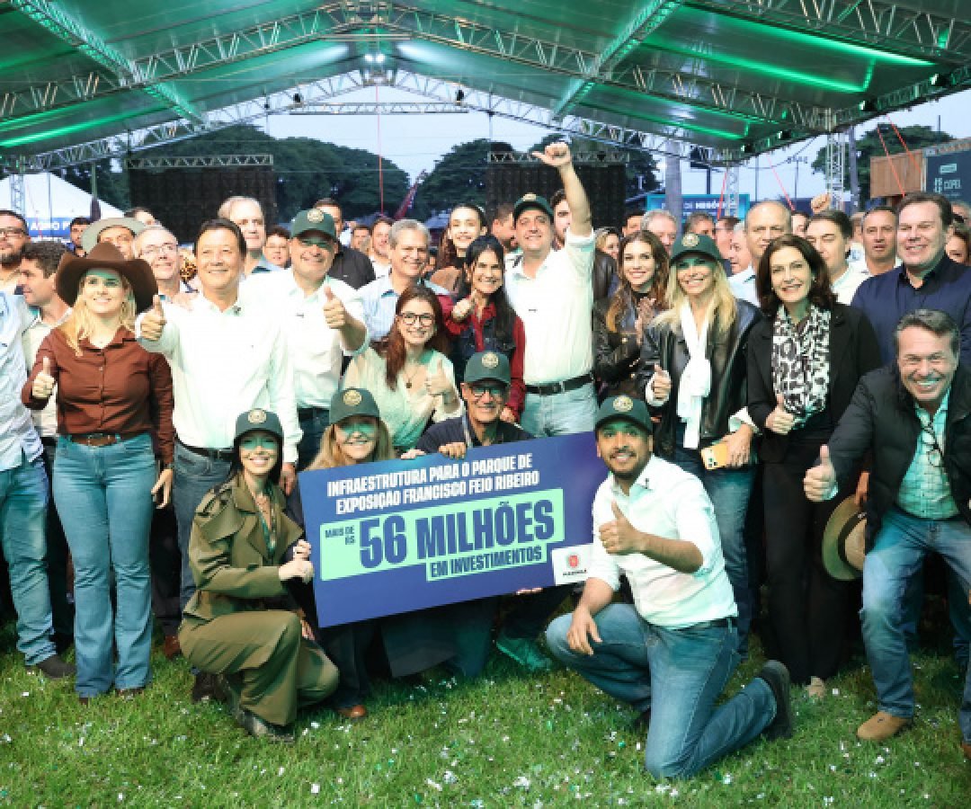 Na Expoingá, governador anuncia R$ 53,8 milhões para modernizar parque de exposições