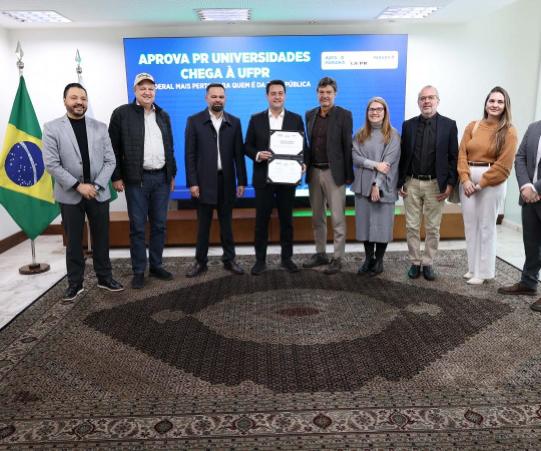 Aprova Paraná Universidades garante parte das vagas da UFPR para alunos da rede estadual