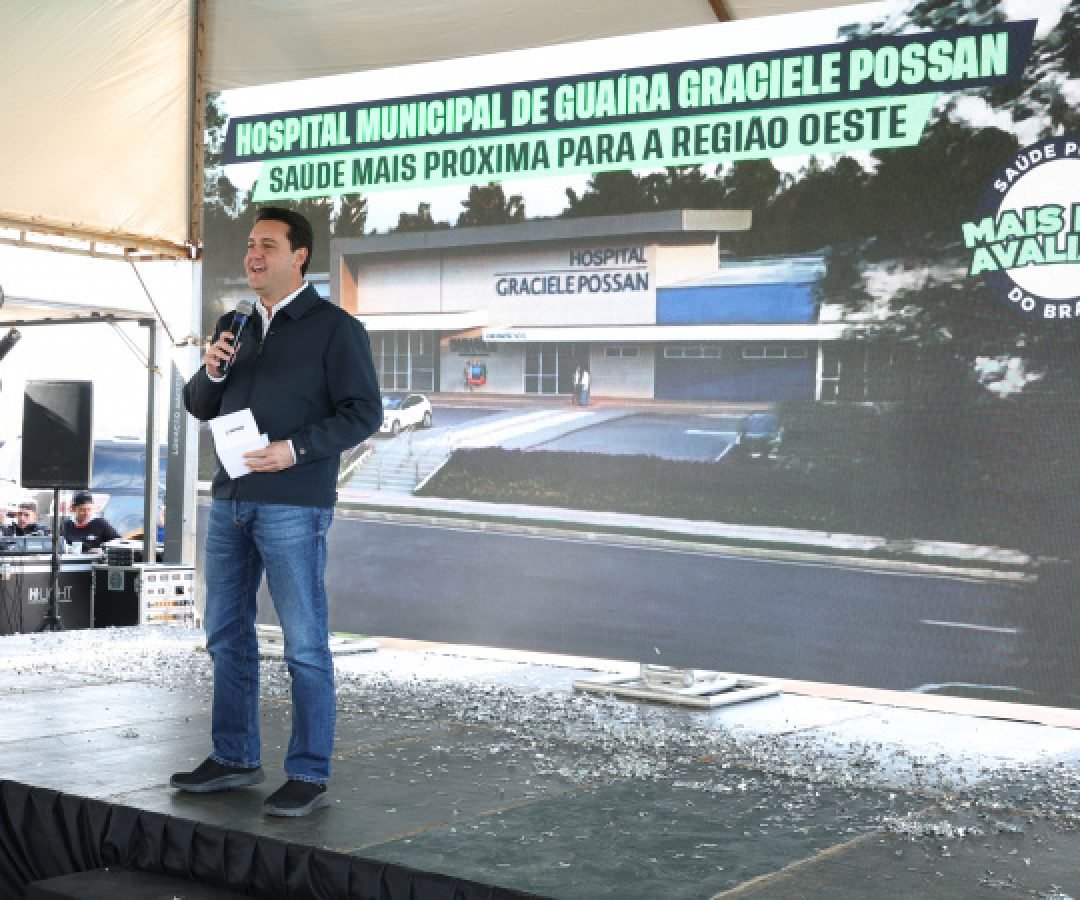 Com aporte de R$ 64 milhões, Estado autoriza construção de novo hospital em Guaíra