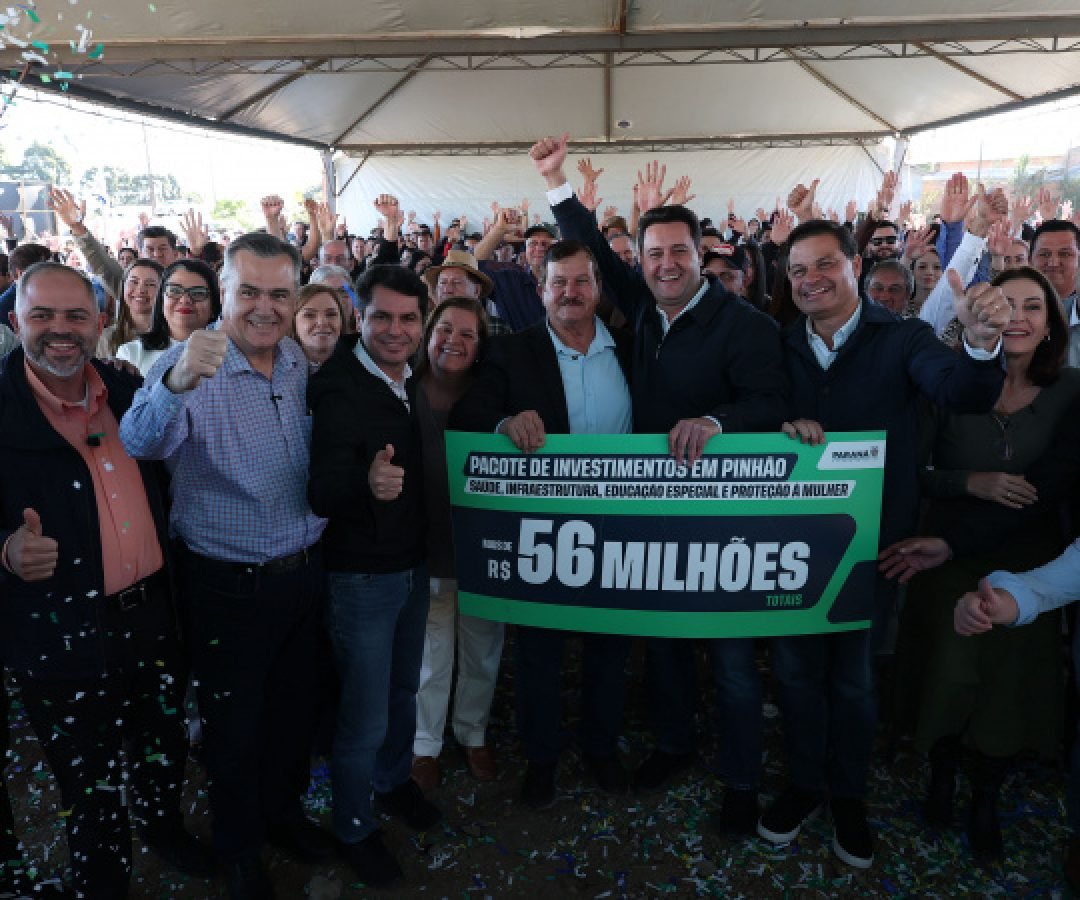 Pinhão terá maior pavimentação em estrada rural do Paraná e novos investimentos