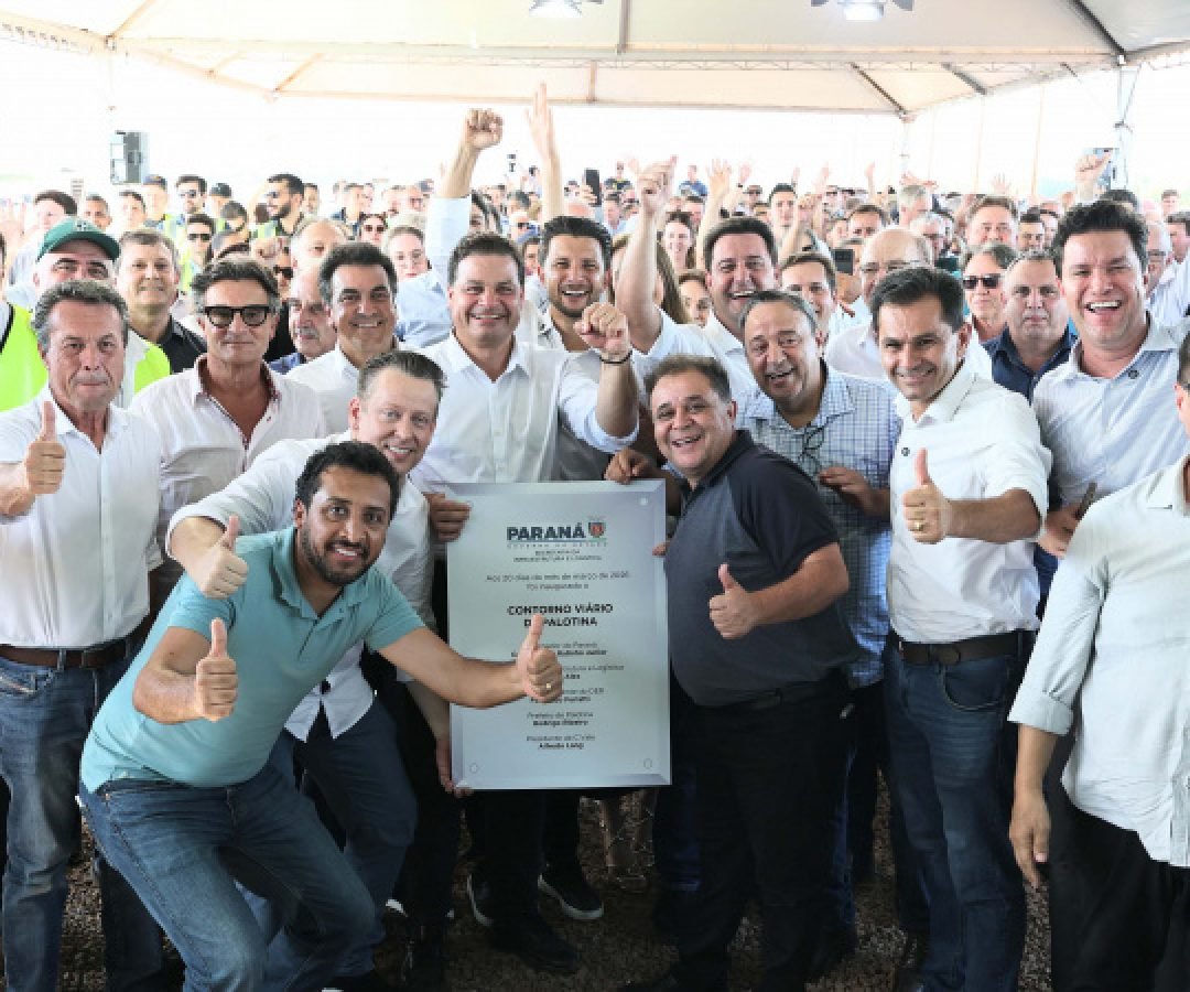 Em parceria com a C.Vale, Ratinho Junior inaugura contorno de R$ 169 milhões em Palotina