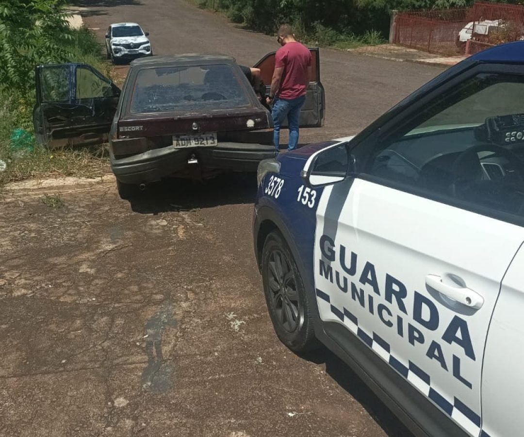 Guarda Municipal recupera veículo em Cascavel