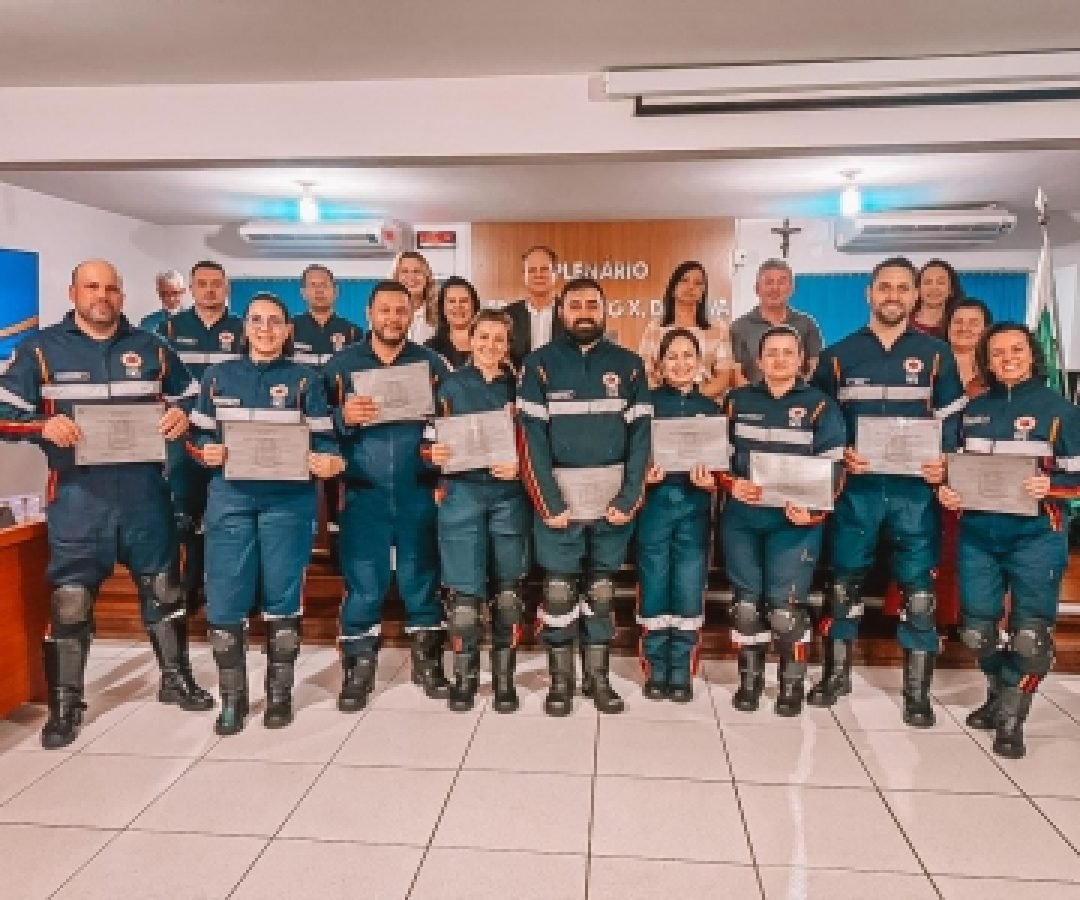 Equipe do SAMU recebe Moção de Aplausos em Nova Aurora