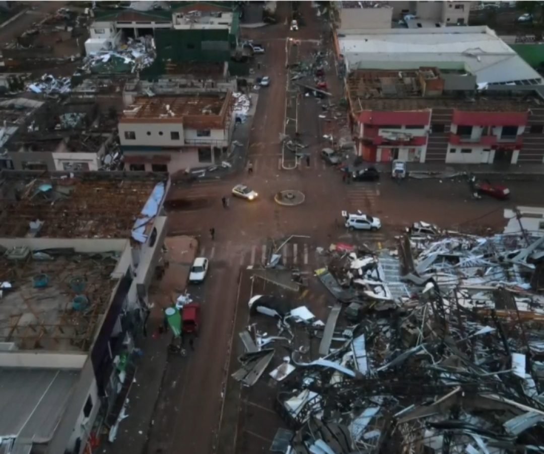 Cinco das seis vítimas do tornado em Rio Bonito do Iguaçu são identificadas