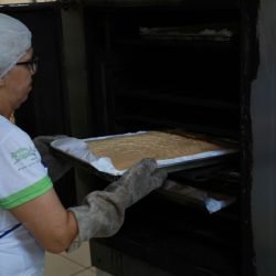 Começam preparativos do bolo gigante de quase uma tonelada para aniversário de 74 anos de Cascavel