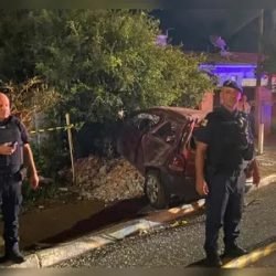 Motorista morre após bater carro contra poste em Apucarana