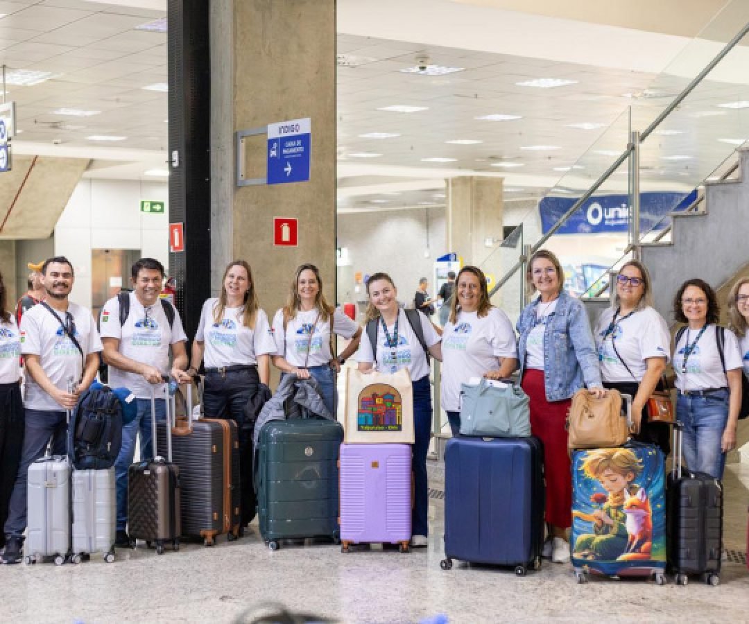 Último grupo de diretores do Ganhando o Mundo desembarca no Paraná após duas semanas no Chile