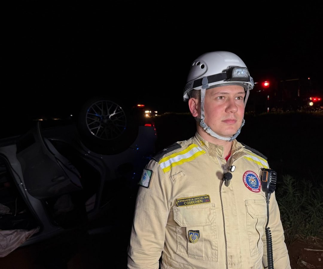 Aspirante relata atendimento a grave acidente na BR-467