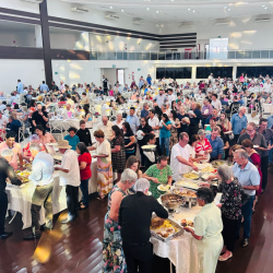Almoço dos Pioneiros celebra os 74 anos de Cascavel com música, tradição e memória