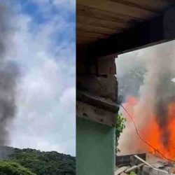 Casa é destruída pelo fogo em Florianópolis - catve.com