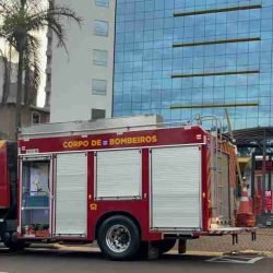 Início de incêndio mobiliza Corpo de Bombeiros em edifício na rua Minas Gerais - catve.com