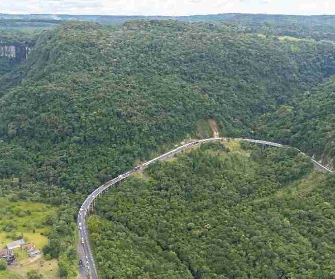 Desvio na Serra da Esperança começa na segunda-feira (23) para obras de contenção na BR-277 - catve.com