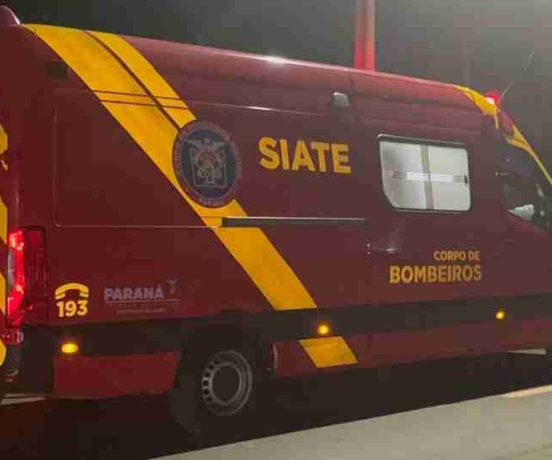 Carro foge após batida com moto e motociclista fica ferido em Cascavel - catve.com