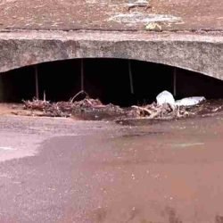 Entupimento provoca vazamento de esgoto no Bairro Country - catve.com