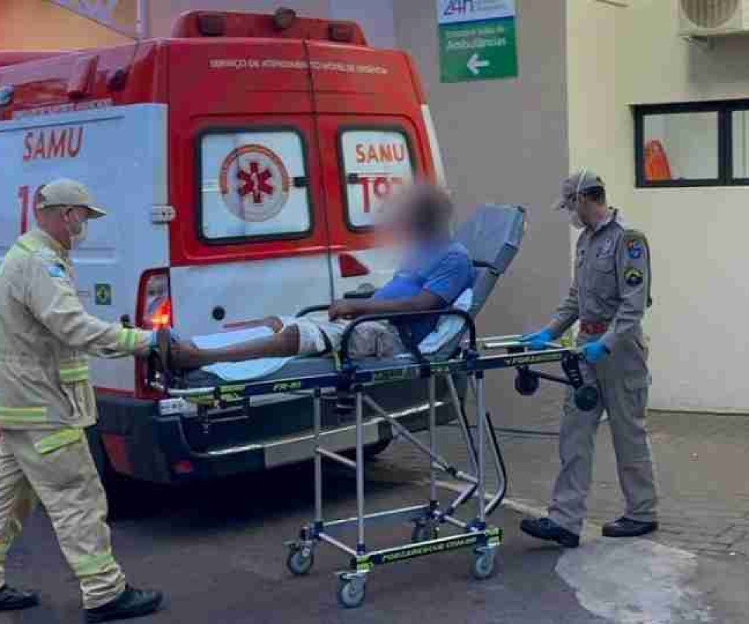 Homem de 60 anos fica ferido ao manusear lixadeira no bairro Interlagos, em Cascavel - catve.com