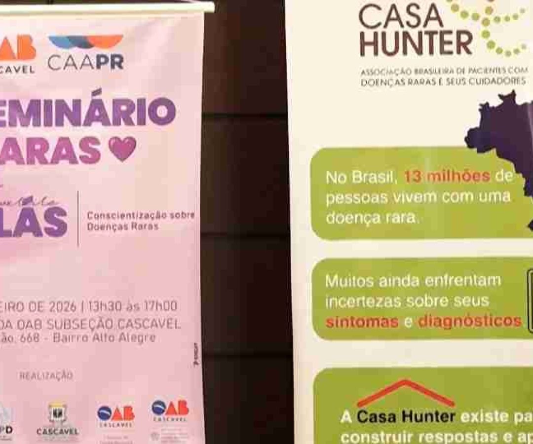 Cascavel sedia 1º Seminário Raras na OAB - catve.com