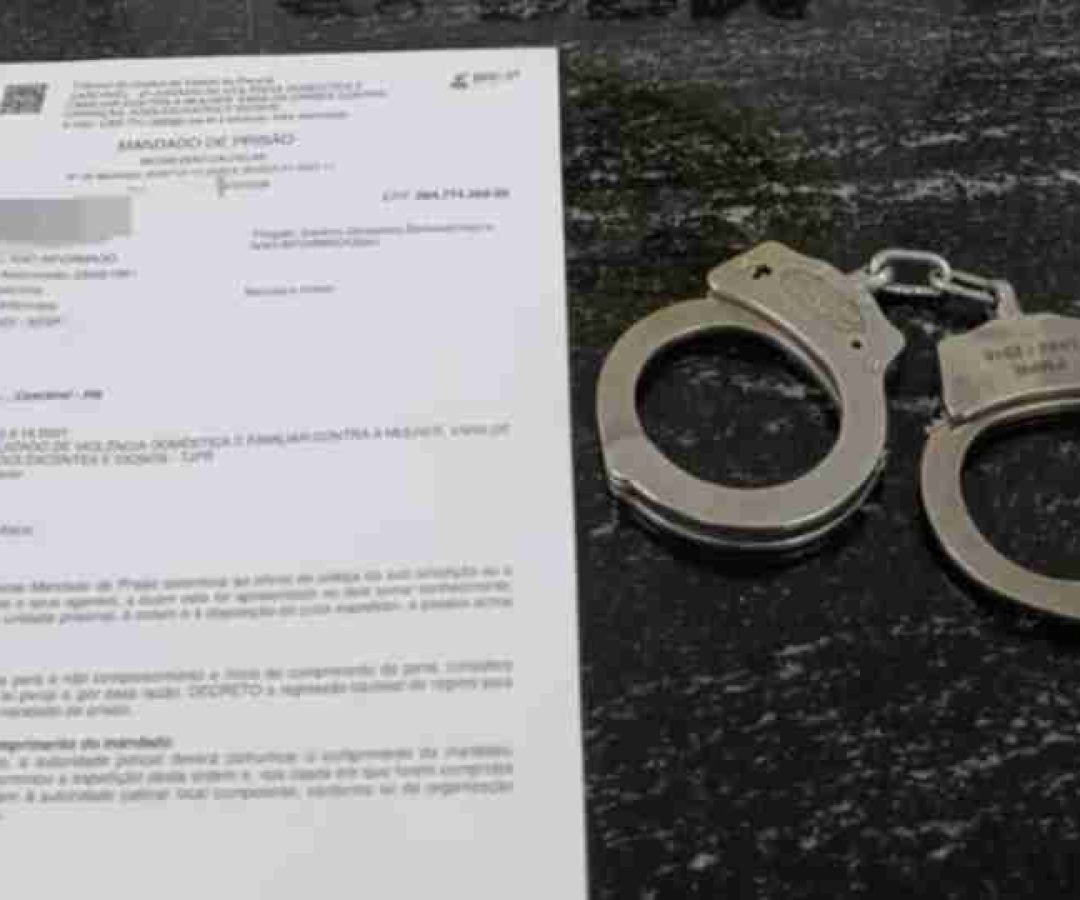 Homem com mandado por violência doméstica é preso pelo Canil no Melissa - catve.com