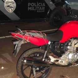 Motociclista sem CNH e sem placa é abordado em Toledo - catve.com
