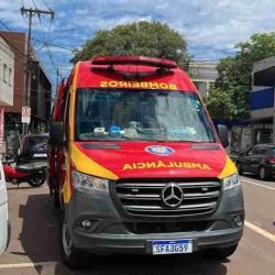 Acidente entre carro e moto deixa motociclista ferido no Centro - catve.com