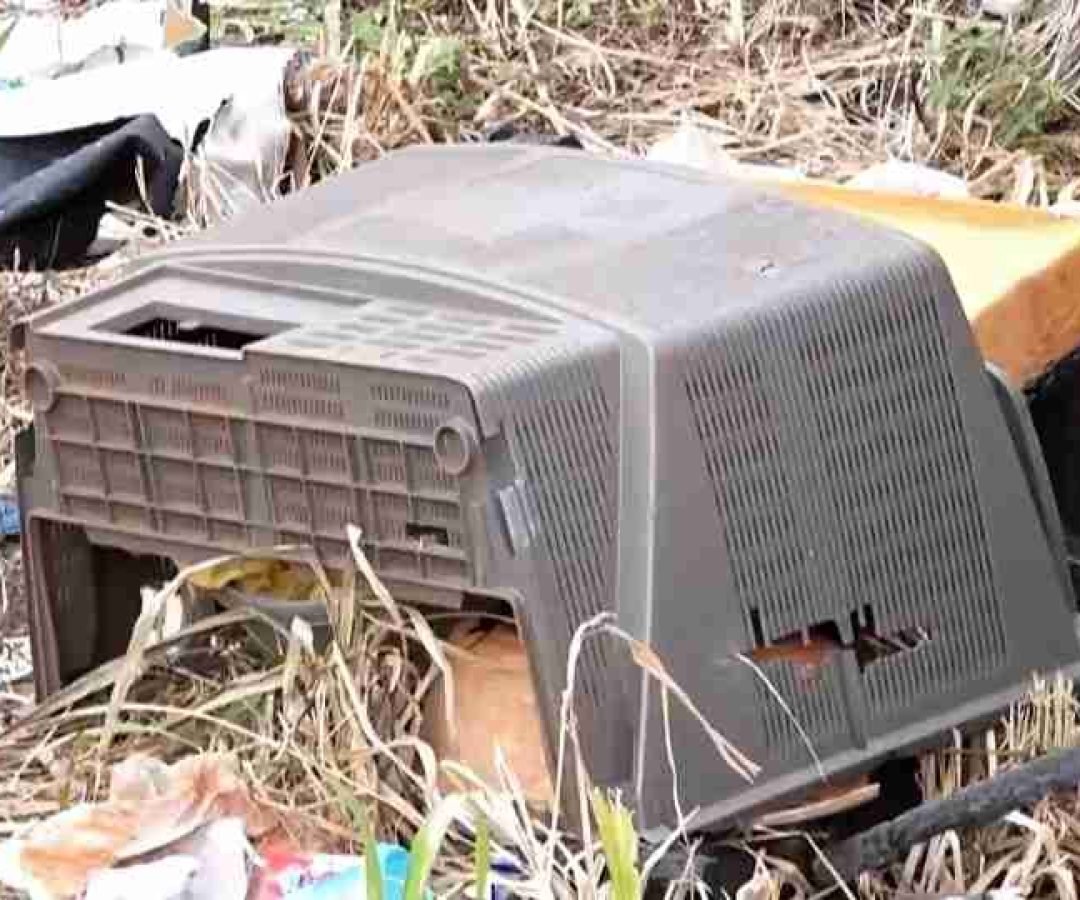 Descarte irregular preocupa moradores na BR-467, em Cascavel - catve.com