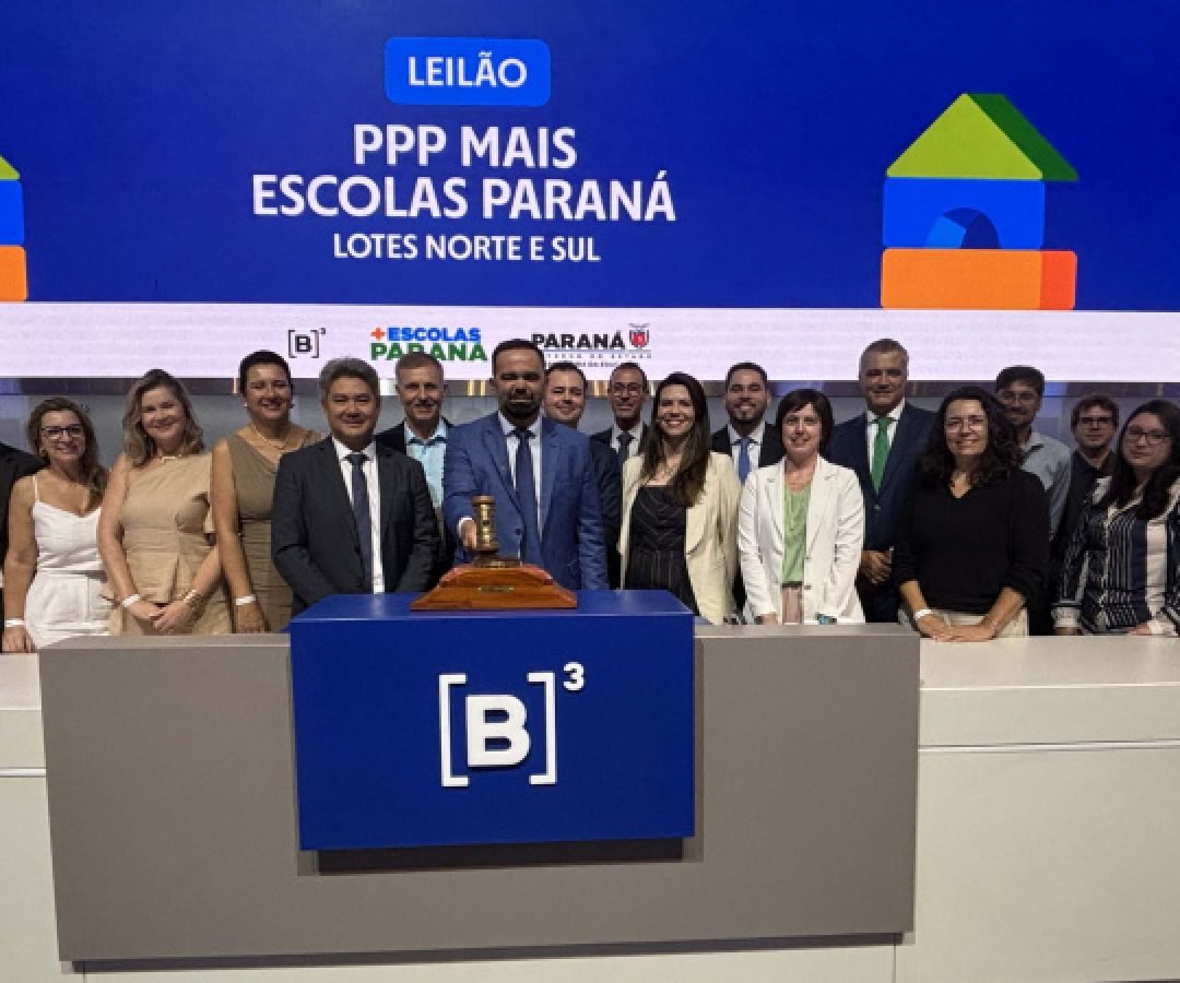 Com resultado do leilão na B3, Paraná vai economizar na construção de 40 escolas