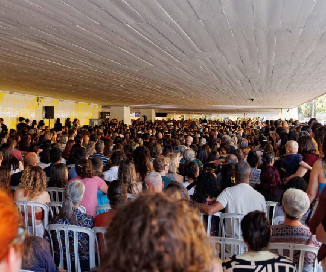 Recorde de público: mais de 3 mil pessoas acompanham concerto no MON  