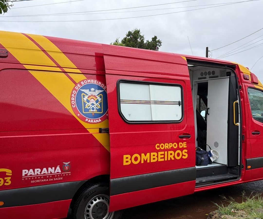 Mulher de 67 anos é atropelada por motocicleta na rua Safira, em Cascavel