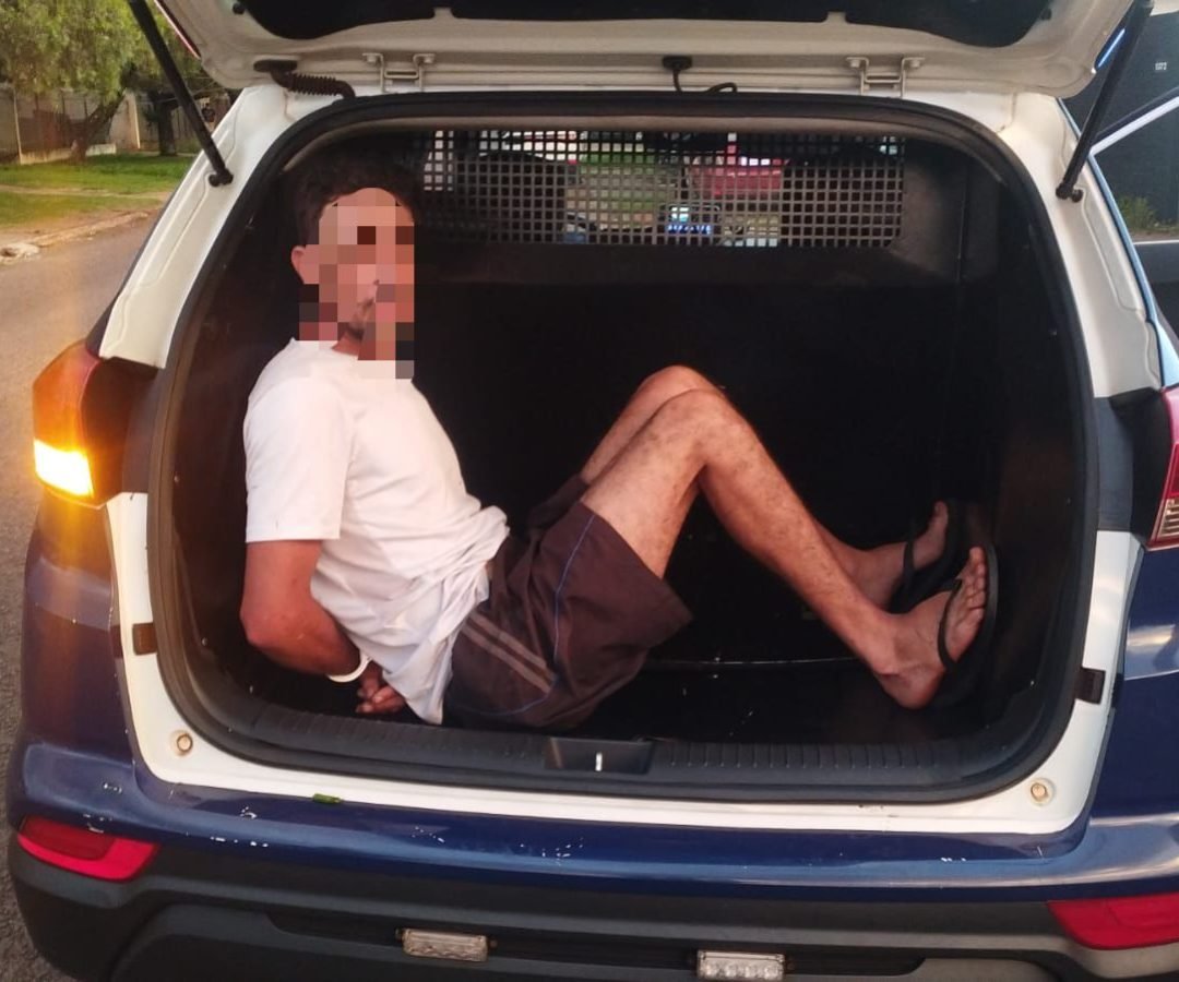 Homem com mandado de prisão por tráfico é detido após fuga no Pioneiros Catarinense