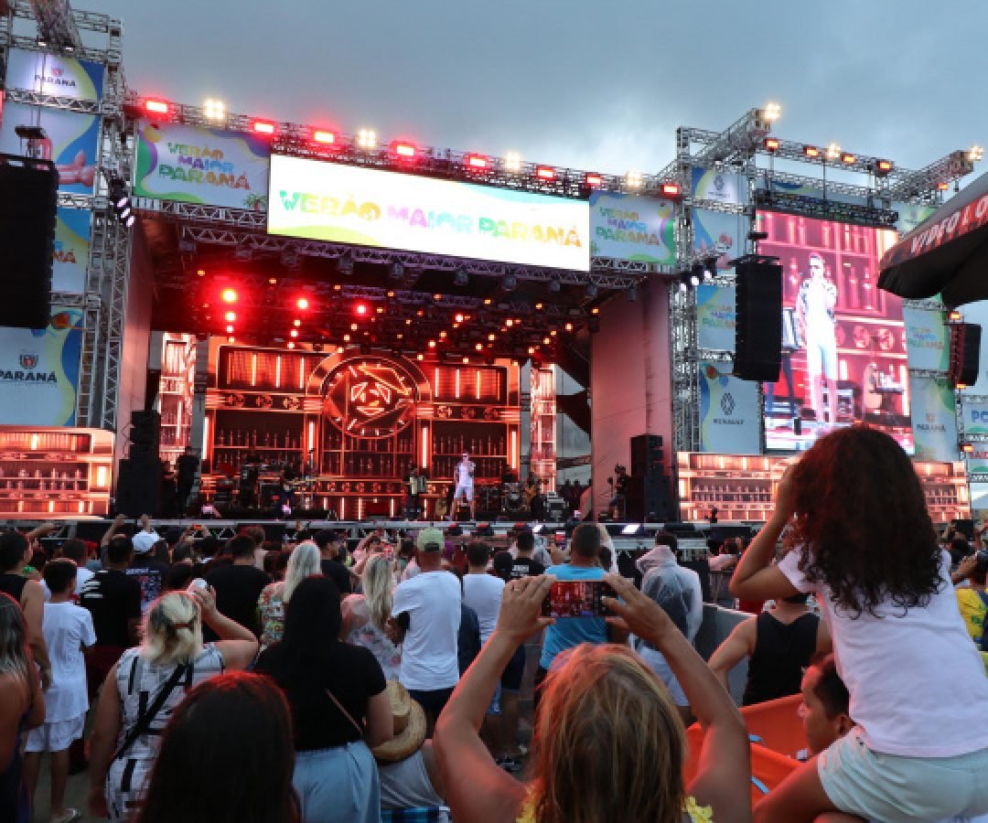 Policiais à paisana vão reforçar segurança do público nos shows do Verão Maior Paraná